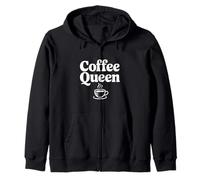 Coffee Queen Funny Coffee Lover for Cafeine Addicts Sweat à Capuche