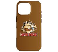 Coffee Rocks Singing Loudly Funny Pun Dad Blague Humour Coque pour iPhone 16 Pro