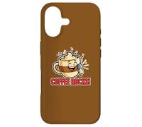 Coffee Rocks Singing Loudly Funny Pun Dad Blague Humour Coque pour iPhone 17
