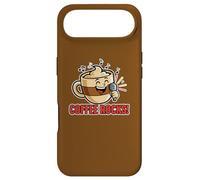 Coffee Rocks Singing Loudly Funny Pun Dad Blague Humour Coque pour iPhone Air