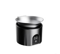 Coffee Scale With Cup 0.1g Precision Portable pour espresso(Black)
