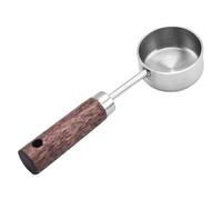 Coffee Scoop - Vintage Measuring Tablespoon, 15ml Wooden Handle Scoop for Kitchen Baking | Reusable Classic Style Spoon for Household Cooking Baking | Multifunctional Coffee Tea Sugar Measuring Tool f