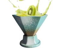 Coffee Set,Ceramic Handmade Triangle Cone Shaped Retro - 170ml Ceramic Tmuch nor too little, this triangular porriangle Cone Shaped Retro Handmade for Home