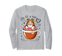 Coffee Shetland Sheepdog Donut Sheltie Manche Longue