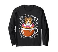 Coffee Shetland Sheepdog Donut Sheltie Manche Longue