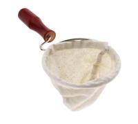 Coffee Sock | Flannel Cloth Coffee Filter - Handy To Apply Handmade Reusable Flannel Cloth Coffeee Filter, Home & Kitchen Machine Parts, Versatile Application Coffeee Sock With Wooden Handle