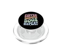 Coffee Sourdough Dogs Repeat Boulanger Amateur Chien PopSockets PopGrip pour MagSafe