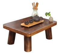 Coffee Tables Table, Table Basse Japonaise, Table Basse for la Maison, Table de fenêtre, Table Zen Mobile, Grande Table à thé(80x40x30cm)