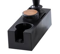 Coffee Tamper and Portafilter Stand, Anti-Slip Espresso Station for Home, Cafe, Kitchen, Bar or Dorm, Organizes Coffee Tools, Holds Tamper Securely, Ideal for Counters, Dining Rooms, Apartments