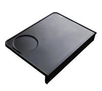 Coffee Tamper Mat Tamping Rest Holder Corner Edge Pad Black Office Bar Shop Silicone Espresso Station Set
