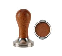 Coffee Tamper Solid Wood Handle Stainless Steel Thread Base 51mm 53mm 58mm Tamper For Coffee Espresso Accessories Coffee Tools.(58mm)