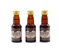 Coffee Vodka Espresso 3x25 ml - sans alcool, Essence de Vodka, Arôme pour gâteau