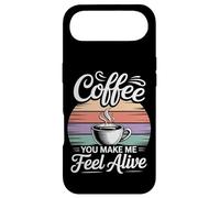 Coffee You Make Me Feel Alive Caffeine Lover Morning |- Coque pour iPhone Air