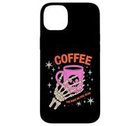Coffee You Make Me Feel Alive Halloween Coque pour iPhone 14 Plus