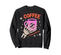 Coffee You Make Me Feel Alive Halloween Sweatshirt