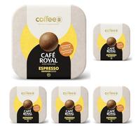 CoffeeB Café Espresso - Boules de café pour machines CoffeeB, 100% Arabica - le système à capsule sans capsule (x9) (Lot de 5)