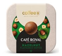 CoffeeB Café Royal Hazelnut - Boules de café compostables, 9 unités, compatibles avec les machines CoffeeB, avec des notes de noisettes fraîchement torréfiées