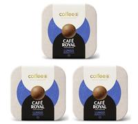 CoffeeB Café Royal Lungo - Capsules de café compostables, 9 unités, compatibles avec les machines CoffeeB, aux notes de cassis, noix et chocolat (Lot de 3)
