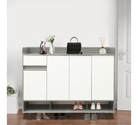 Coffeebar Cabinet mit Eine Schublade und 5 Fächer mit Portes, Armoire de Cuisine, Design de Porte de Cuisine Magnétique, Armoire de Cuisine Sideboard für Arbeitszimmer, Living, Dining Room, Hotel