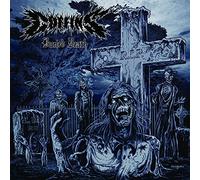 Coffins - Buried Death-Vinyle Blanc Et Bleu Marine [Import]