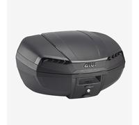 Coffre 46L Case, Noir Et Catadioptres Fumée, Riviera Black Édition - GIVI E46