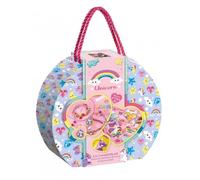 Coffre à bijoux Licorne Totum - Multicolore - 22x25x9 cm