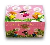 Coffre À Bijoux Musical 3 Fées Pissenlit Boite À Musique Enfant