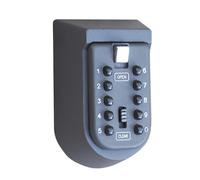 Coffre fort pour clés - VM844 - A code - Résistant aux intempéries - Noir - 10,5 x 6,5 x 5,6 cm