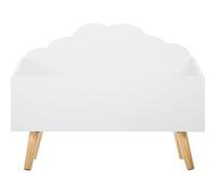 Coffre à jouets - ATMOSPHERA FOR KIDS - Nuage blanc en bois - Ludique et pratique