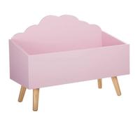 Coffre à jouets en bois Nuage Rose - Atmosphera for kids