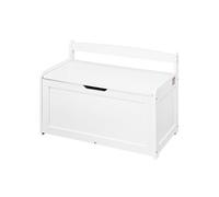 Coffre à Jouets Boîte de Rangement pour Enfants en Bois 83x45,5x60,9 cm