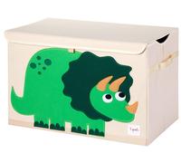 Coffre à jouets dino vert TU
