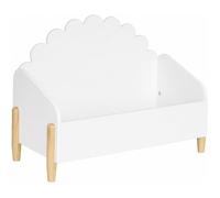 Coffre à Jouets Douceur Blanc 61x44,2 cm