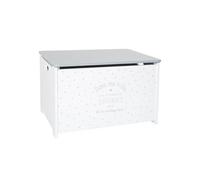 Coffre à jouets Ma tribu gris Atmosphera Argent G