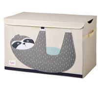 Coffre à jouets paresseux gris TU