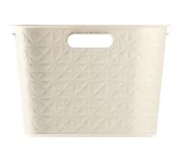 CURVER SOFTEX 45L Panier a linge 39,7 x 59,4 x 27,4 cm, beige 00572-Z67