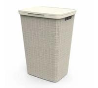 CURVER JUTE 58L Coffre a linge 43 x 34 x 60 cm, beige 08093-885