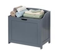 Coffre à linge, panier à linge, coffre de lit, boîte à linge avec couvercle, MDF