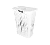 Coffre à linge slim 40 L Sundis blanc Blanc