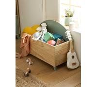 Coffre à livres LIGNE ARC-EN-CIEL vert sauge TU