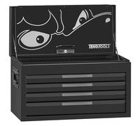 Coffre à outils 4 tiroirs pour servante pro noir Teng Tools TST26B4