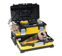 Coffre À Outils 54,5 X 28 X 33,5 CM Métal Plastique Stanley 1.95.829