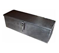 Coffre a outils acier brut (non peint) 300 x 90 x 95 mm ép. 10/10