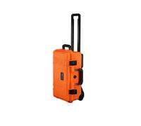 Coffre à outils Boîte À Outils De Quincaillerie Domestique, Étanche Épaisse D'extérieur, Valise Portable Boîte de rangement d'outils(Orange)