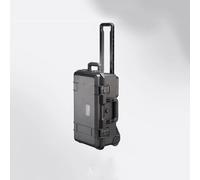 Coffre à outils Boîte À Outils De Quincaillerie Domestique, Étanche Épaisse D'extérieur, Valise Portable Boîte de rangement d'outils(Noir)