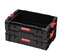 Coffre à Outils Modulaire - Qbrick System - Box Extender 2.0 - Empilable - 9L - Plastique Noir