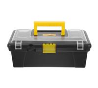 Coffre à Outils Multifonction en Pp Noir pour Voiture, Grosse Capacité | Organisateur pour Outils et Pièces, Protection Renforcée, Conteneur Portable, Usage Automobile
