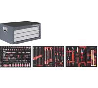 Coffre à outils pour BT700/ LT700 3 tiroirs 189 pcs.