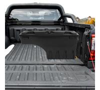 Coffre à outils pour Ford Ranger, Noir mat, Avec serrure intégrée pour la sécurité,droite -1pc