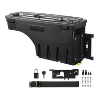 Coffre à poussière pour camion - Coffre de rangement - Timon de remorque - Capacité 25L - Boîte à outils - 34kg